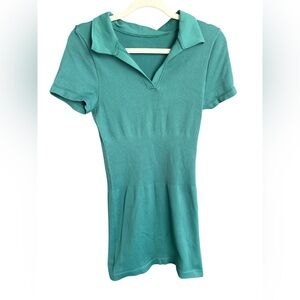 OQQ Collared Minidress Size Large